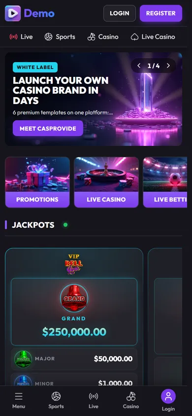 Topnav — mobile
